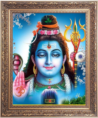 HitechMart Lord Shiv Religious Frame