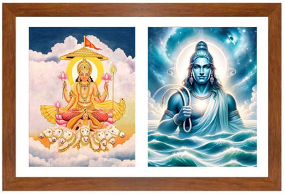 HitechMart Mitra and varuna Photo Frame Religious Frame