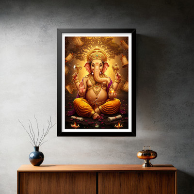 ArtRecall Lord Ganesh photo frame Religious Frame