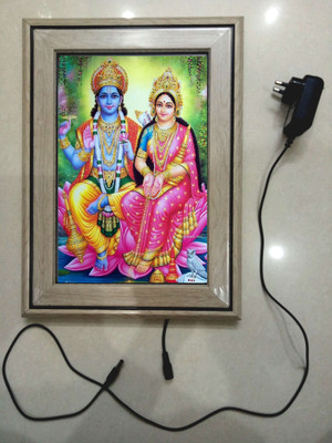 ANSHUL INTERNET , LAXMI VISHNU JI , LED Religious Frame