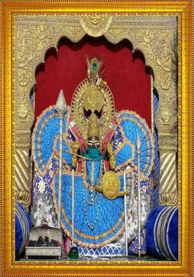 jog craft shri sanwariya seth photo frame, sawriya seth photo lord dark krishna Religious Frame