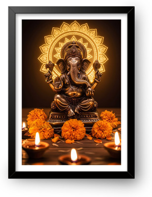 ArtRecall Ganesh photo frame Religious Frame
