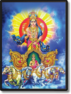 HitechMart Surya Laminated Photo Religious Frame