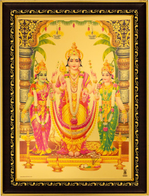 Templeneeds Templeneeds Murugan valli Deivanai Photo Frame Religious Frame