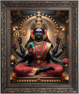 HitechMart Maha Lakshmi (Laxmi) Religious Frame