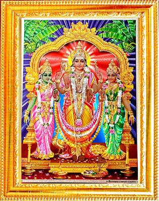 SUNINOW Lord Murugan Religious Frame