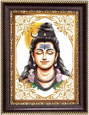 HitechMart Sri Maa Sarada DeviPhotoframe 14.7x16.7 inches - Religious Desk And Wall Art Religious Frame