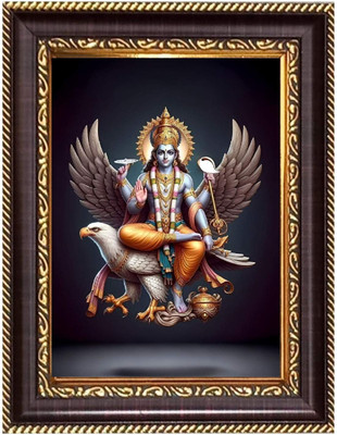 HitechMart Lord Shiva lingamPhotoframe 14.7x16.7 inches - Religious Desk And Wall Art Religious Frame