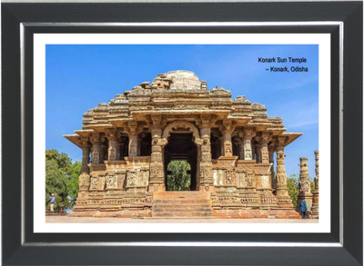 HitechMart Konark Sun Temple Photo Religious Frame