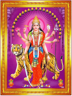 Just Zest Art Maa Durga Religious Frame