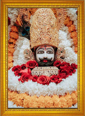 FRIZZY ARTS Khatu Shyam Ji Religious Frame