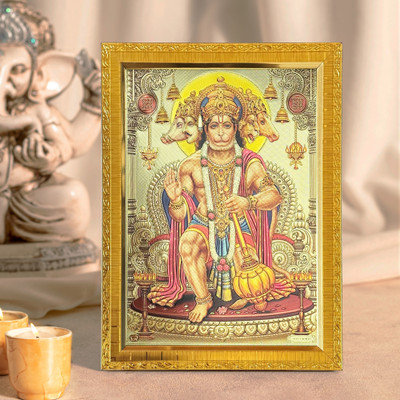 Art Street Polymer Table Photo Frame(Gold, 1 Photo(s), 6x8 Inch)