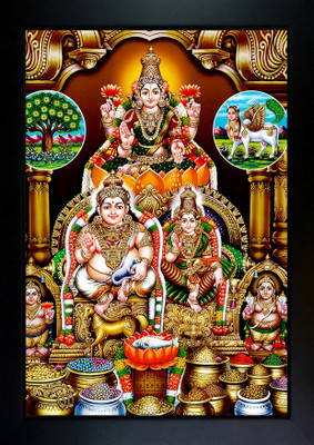 CrowdHall Sri Kubera Lakshmi Darbar photo | Kubera lakshmi photo frame Religious Frame