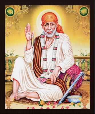 Darsh Craft Sai Baba Religious Frame