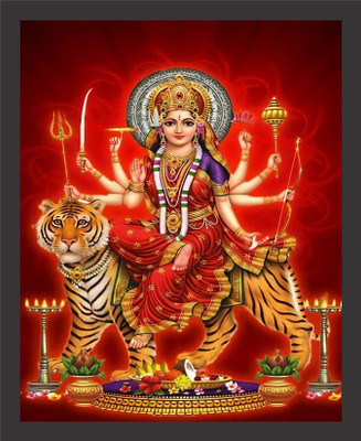 Darsh Craft Durga Mata Religious Frame