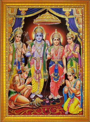 Stuthi Arts RAM DARBAR Religious Frame