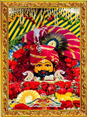 Shree Shyam Creations KHATU SHYAM JI Religious Frame
