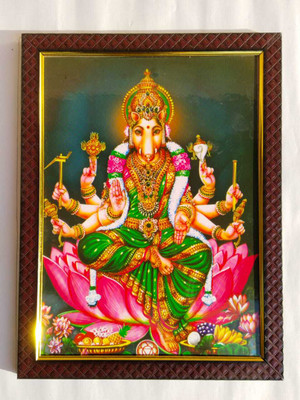 TTD STORE VARAHI AMMA 9*12 NEW GREEN Religious Frame