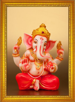 FRIZZY ARTS Ganesh ji Religious Frame