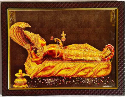 TPT Anantha Padmanabha Swamy Sriranganathar Padmanabhaswamy | 10x13 Inch Religious Frame