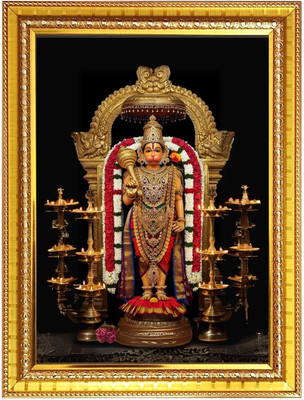 HitechMart God Hanuman Photo Frame 16x20 Inches Religious Frame