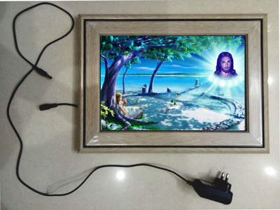 ANSHUL INTERNET , JESUS IN DREAMS , LED Religious Frame