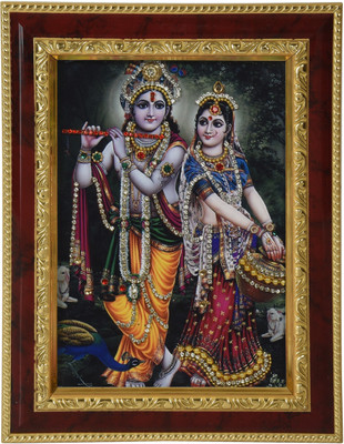 Strotam Lord Radha Krishna Religious Frame