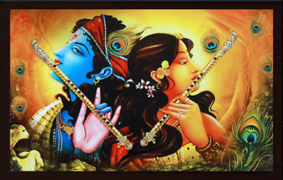 Darsh Craft Radha Krishna Religious Frame