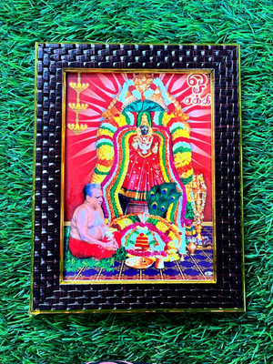 FRAMTASTIC Melmaruvathur Adhiparasakthi Om Sakthi Amman Photo Frame Religious Frame
