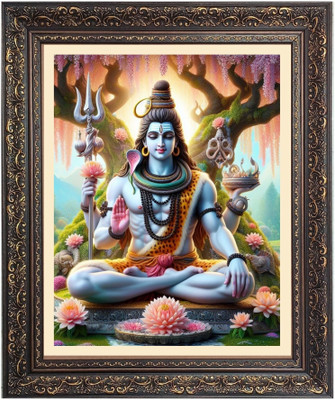 HitechMart Lord Shiv Religious Frame