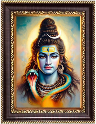 HitechMart Baby KrishnaPhotoframe 12.7x14.7 inches - Religious Desk And Wall Art Religious Frame