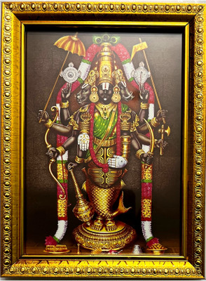 VJ ENTERPRISES LORD VISHNU DASHAVATAR PHOTO | SMALL SIZE Religious Frame