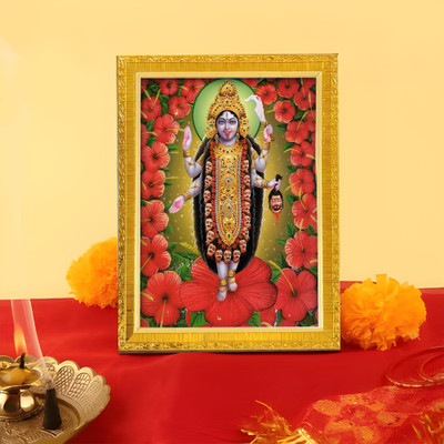 Art Street Divine Devi Kali Maa Religious Frame