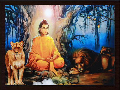 Darsh Craft Lord Buddha Religious Frame