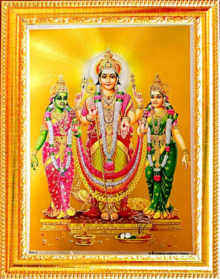 SUNINOW Lord Murugan Religious Frame