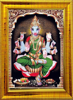 VJ ENTERPRISES Varahi Amman Devi photo frame Religious Frame