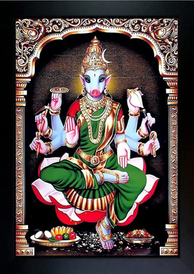 VJ ENTERPRISES Varahi Amman Photo Frame Religious Frame