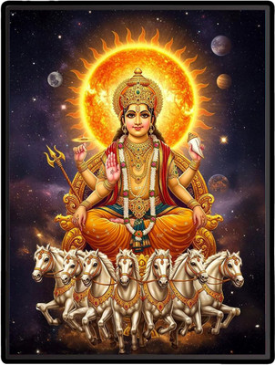 HitechMart Surya Laminated Photo Religious Frame