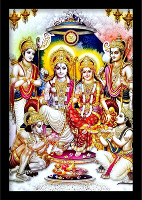 SUNINOW Ram darbar Religious Frame