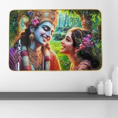 SHRI KHATU SHYAM CREATION RADHA KRISHNA Religious Frame
