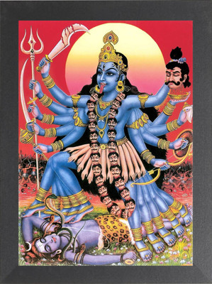 SENSY ARC CRAFT DURGA MAA Religious Frame