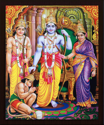 Darsh Craft Ram Darbar Religious Frame