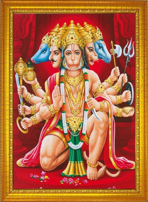shivang craft Hanuman ji Religious Frame