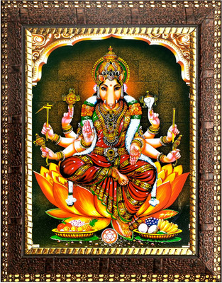 NDFRAME Varahi Amman Devi photo frame with laminated (6x8 inches) Religious Frame