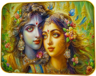 SHRI KHATU SHYAM CREATION RADHA KRISHNA Religious Frame