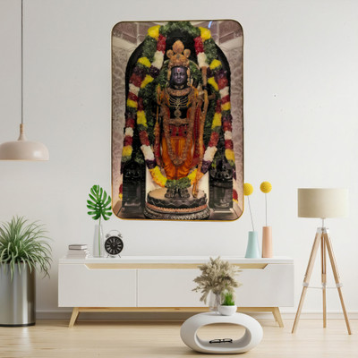 SHRI KHATU SHYAM CREATION shri Khatu shyam Creation Ram Ji Big Photo frame With Heavy Crystel Religious Frame