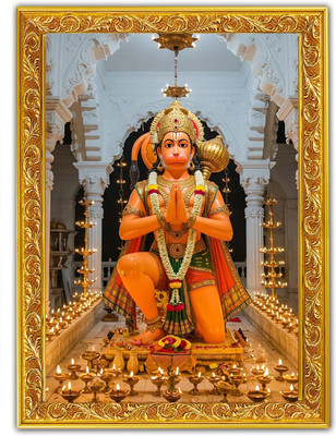 HSB INFRA Lord Hanuman Ji Religious Frame