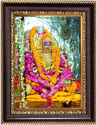 HitechMart Sri HanumanPhotoframe 6.7x8.7 inches - Religious Desk And Wall Art Religious Frame