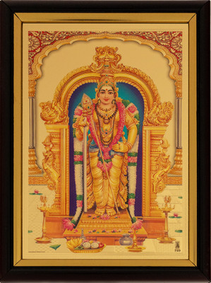 Templeneeds Temple Needs Palani Malai Murugan Photo Frame Religious Frame