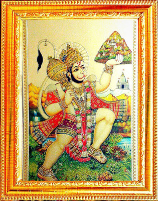 SUNINOW HANUMAN JI Religious Frame